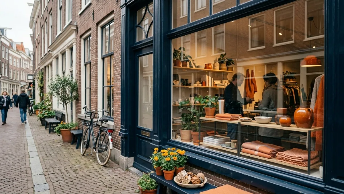 Etalage van een winkel