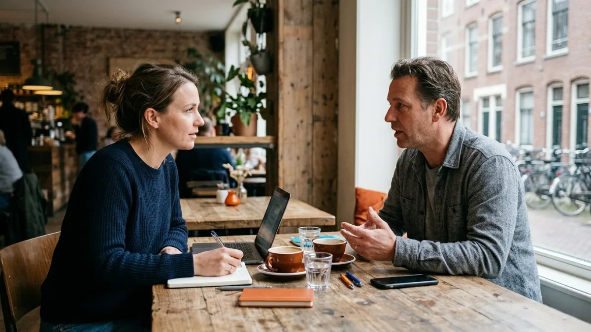 Interview met een ondernemer voor webteksten